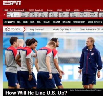 Portadas de la prensa extranjera