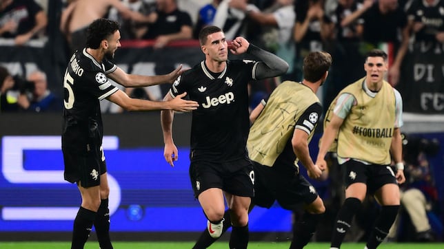 Vlahovic letal, partido loco en Turín