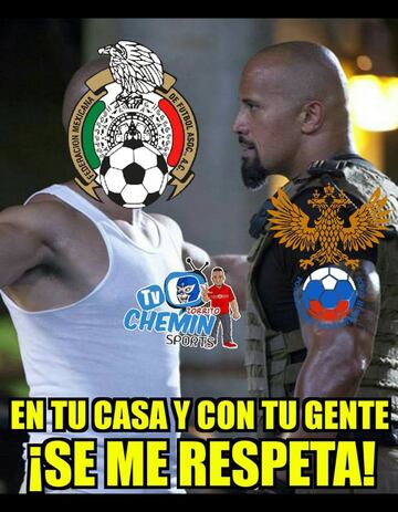 A reír un rato con los memes del México vs Rusia