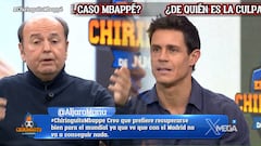 Calentón tremendo y cisma en El Chiringuito con Mbappé y el Madrid: Edu Aguirre no daba crédito