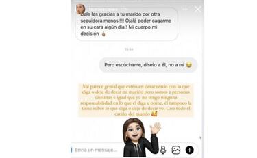 Laura Escanes se defiende: "No tengo ninguna responsabilidad sobre lo que opine Risto"