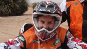 'Es imposible que una mujer gane el Dakar en motos'