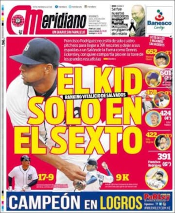 Portadas de la prensa mundial