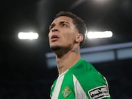 01/03/26 PARTIDO PRIMERA DIVISION
JORNADA 26 DERBI
BETIS - SEVILLA
PRIMER GOL ANTONY 1-0 ALEGRIA