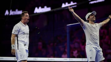 Paquito Navarro y Bergamini en tiempos más felices.