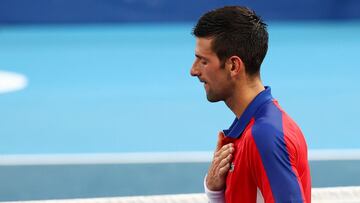 Golpe a Djokovic