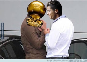 Los memes del Balón de Oro 2017