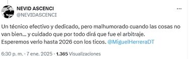 La reacción de la afición tica tras la llegada de Miguel Herrera a Costa Rica