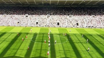 El saque de centro del Atleti en Inglaterra, viral al segundo: lo entenderán en cuanto lo vean...