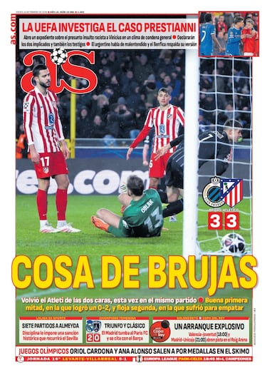 Las portadas de AS de febrero