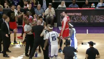 Discusión de Cousins y Rondo: no hubo reencuentro feliz