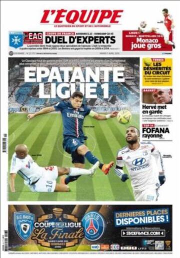 Portadas de la prensa deportiva