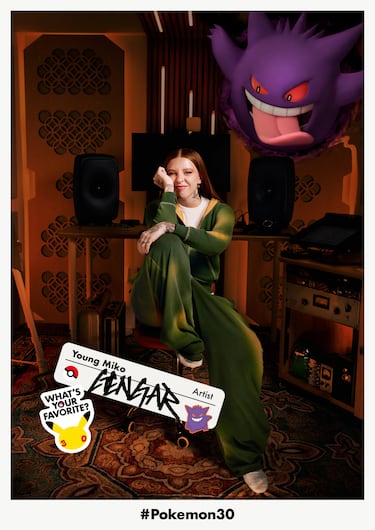 Young Miko and Gengar