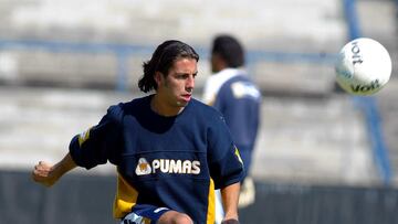 MEXSPORT DIGITAL IMAGE
18 November 2002: Photo of Horacio Sanchez of Pumas during a training session./Foto de Horacio Sanchez de Pumas durante una sesion de entrenamiento. MEXSPORT/OMAR MARTINEZ