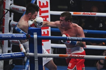 Canelo Álvarez vs Callum Smith: Lo mejor de la pelea, en imágenes