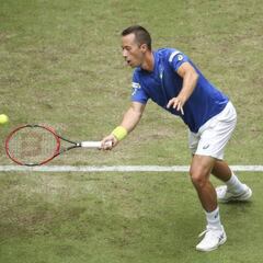 Kohlschreiber supera a Marcel Granollers en Halle