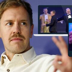 La otra Gala FIA: el bigote de Vettel y el show de Raikkonen