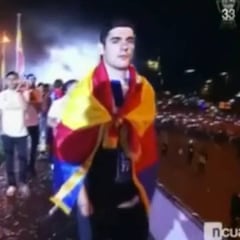 La cara de enfado de Morata al celebrar la Liga: se veía venir...