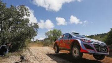 Demostración de Sordo, que da los primeros triunfos a Hyundai