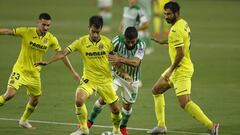 01/07/20 PARTIDO PRIMERA DIVISION BETIS - VILLARREAL CORONAVIRUS COVID19
 FEKIR TRIGUEROS