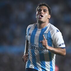 Juanfer Quintero brilla en Racing: Doblete en goleada ante Belgrano