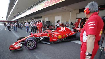 Sebastian Vettel en M&eacute;xico.