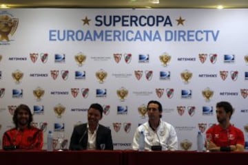 Rueda de prensa en el Hotel Panamericano.