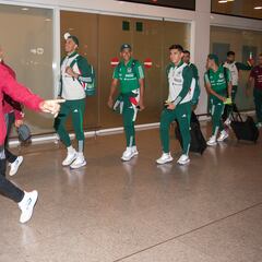 La Selección Mexicana desembarcó en Barcelona