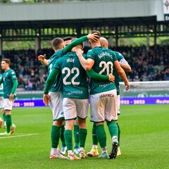 Las dos caras del Racing de Ferrol en la recta final de los partidos