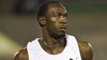 Usain Bolt, en los Trials jamaicanos.