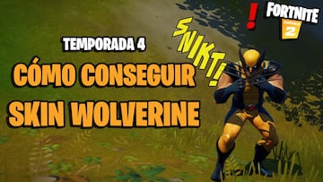 C&oacute;mo conseguir a Wolverine en Fortnite Temporada 4