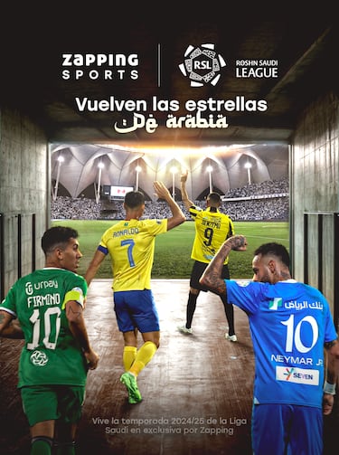 ¿Dónde ver en Chile a Cristiano, Neymar, Benzema y todas las estrellas de la Saudí Pro League?