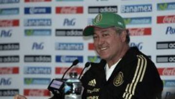 Vucetich en su corto proceso al frente de la Selección Mexicana.