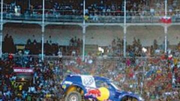 <b>TORERO. </b>Carlos Sainz provocó el delirio en el coso madrileño.