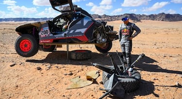 Sainz cae en la trampa