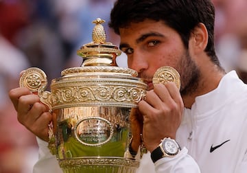 Carlos Alcaraz es el quinto español en ganar Wimbledon.