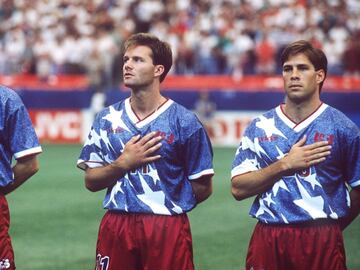 Hosts United States wore this away kit at the 1994 World Cup.
