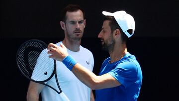 Andy Murray revela cómo era entrenar a Djokovic: “No me sentía cómodo...”