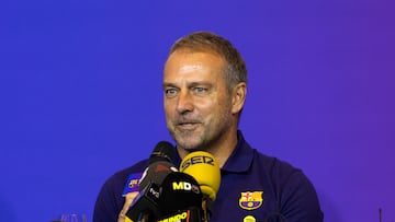 Hansi Flick, entrenador del Barça.