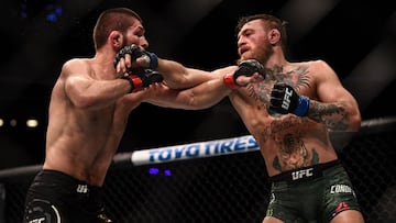 Dana White no quita el dedo del rengl&oacute;n, pues insiste en que si Conor McGregor vence a Poirier, tratar&iacute;a de convencer a Khabib de una &uacute;ltima pelea.