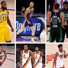 Todos contra los Lakers: los 8 favoritos al anillo de la NBA