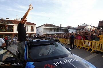 El municipio madrile?o rindi車 un emotivo homenaje a su Hijo Predilecto por toda su exitosa carrera profesional.