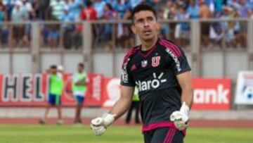 Jiménez jugó sus primeros 90 minutos en la U y fue figura.