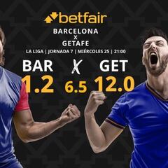 FC Barcelona vs. Getafe CF: horario, TV, pronósticos y clasificación