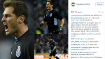 Walter González pide perdón a Casillas por los dos goles