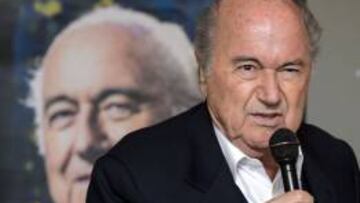 El expresidente de la FIFA Sepp Blatter.