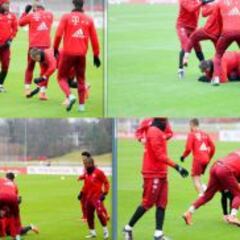 La insólita broma a Vidal que se tomó la práctica de Bayern