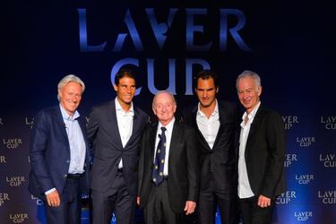Federer y Nadal jugarán el dobles de la Rod Laver Cup, la Ryder del tenis