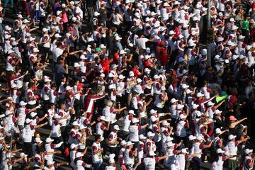 La plancha del Zócalo de Ciudad de México acogió una clase masiva de boxeo y, por segundo año consecutivo, se batió un récord mundial con más de 30.000 alumnos. El acto contó con la presencia de los campeones Julio César Chávez, Jaime Minguía o Humberto González, así como la del presidente del Consejo Mundial de Boxeo, Mauricio Sulaimán