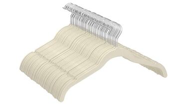 Así son las mejores perchas para el armario: de terciopelo, antideslizantes y ultrafinas